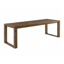 Rasmus 6-Piece Rectangular Chestnut Wire-Brush Acacia Wood Dining Set by Boraam -Boraam Sales Store chestnut wire brush boraam dining room sets 77345 c3 1000