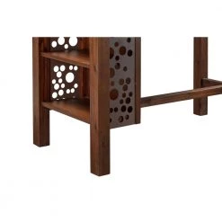 Brittany Rectangular Dining Table - Chestnut Wire-Brush by Boraam -Boraam Sales Store chestnut wire brush boraam kitchen dining tables 75330 1d 1000