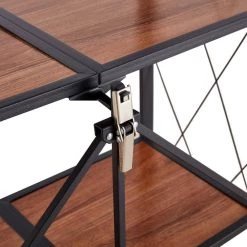 Coffee Kitchen Cart with Rollers by Unbranded -Boraam Sales Store coffee unbranded kitchen carts aybszhd1129 1f 1000