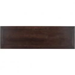 50" brown Classic Retro Style Console Table with Three Top Drawers and Open Style Bottom Shelf, wooden top by Unbranded -Boraam Sales Store espresso unbranded console tables sa wf199599aap a0 1000