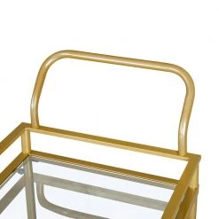 Gold Kitchen Cart by Unbranded -Boraam Sales Store gold unbranded kitchen carts aybszhd690 44 1000