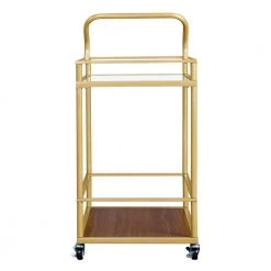 Gold Kitchen Cart by Unbranded -Boraam Sales Store gold unbranded kitchen carts aybszhd690 4f 1000