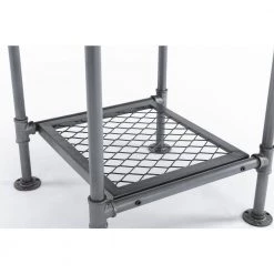 Newport 20 in. Gray and Natural Square End Table by Boraam 14 Newport 20 in. Gray and Natural Square End Table by Boraam -Boraam Sales Store gray and natural boraam end side tables 76151 4f 1000