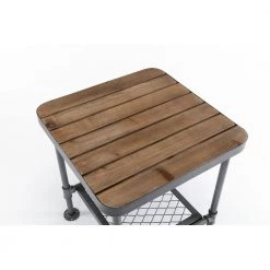 Newport 20 in. Gray and Natural Square End Table by Boraam 12 Newport 20 in. Gray and Natural Square End Table by Boraam -Boraam Sales Store gray and natural boraam end side tables 76151 a0 1000