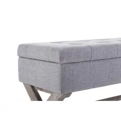 Angelina 36 in. Storage Bench by Boraam -Boraam Sales Store gray boraam bedroom benches 85036 44 1000