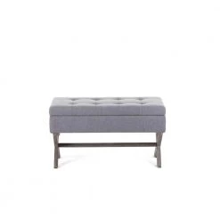 Angelina 36 in. Storage Bench by Boraam -Boraam Sales Store gray boraam bedroom benches 85036 c3 1000