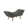 Jaime Button Gray/Natural Tufted Bench 21 in. H x 48 in. W x 18 in. D by Boraam -Boraam Sales Store gray natural boraam bedroom benches 3651106 64 1000