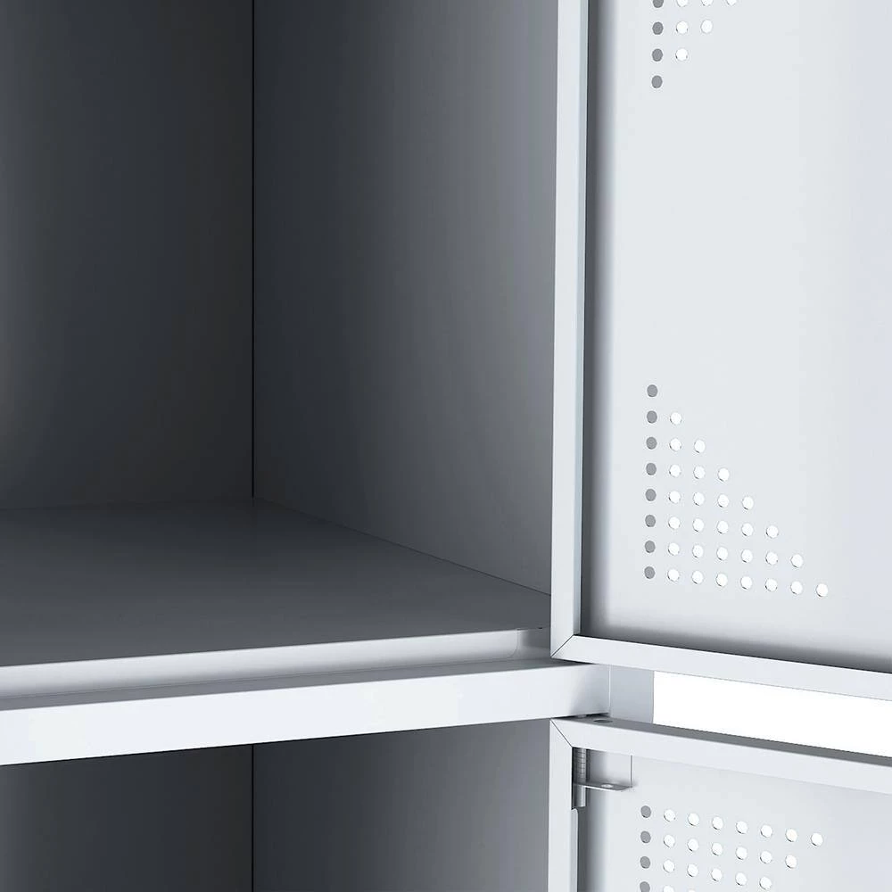 14.96 in.W x 17 in.D x 70.98 in.H Gray 5-Door Metal Staff Locker by Unbranded 11 14.96 in.W x 17 in.D x 70.98 in.H Gray 5-Door Metal Staff Locker by Unbranded - Image 9