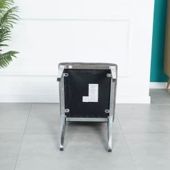 Modern Dark Grey Velvet Dining Chairs(Set of 2) by Unbranded -Boraam Sales Store gray unbranded dining chairs ymq21037615 44 1000