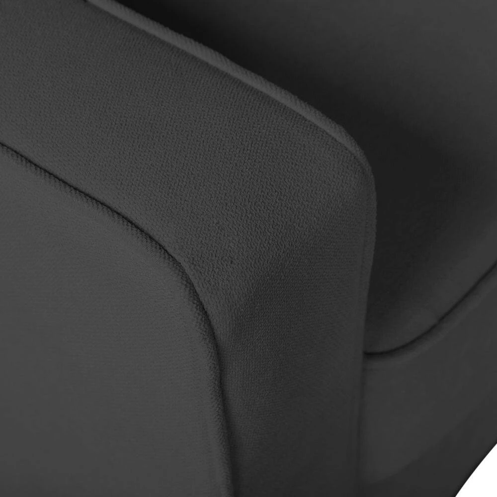 77.2 in. Wide Square Arm Polyester Straight Sofa in Gray by Unbranded 9 77.2 in. Wide Square Arm Polyester Straight Sofa in Gray by Unbranded - Image 7