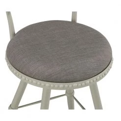 Benton White and Gray Bar Stool by Boraam 12 Benton White and Gray Bar Stool by Boraam -Boraam Sales Store gray white boraam bar stools 80752 a0 1000