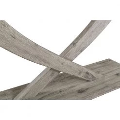 Montana 57 in. Light Barnwood Wire-Brush Rectangular Wood Console Table by Boraam -Boraam Sales Store light barnwood wire brush boraam console tables 77518 1d 1000