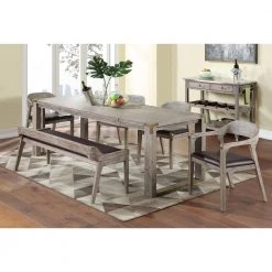 Montana Kitchen Island Light Barnwood Wire-Brush and Stainless Steel Top by Boraam 12 Montana Kitchen Island Light Barnwood Wire-Brush and Stainless Steel Top by Boraam -Boraam Sales Store light barnwood wire brush boraam kitchen islands 77520 4f 1000