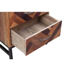 Benton Oak Wood 3-Drawer Natural Oak Single Nightstand (31 in. H x 20 in. W x 14 in. D) by Boraam -Boraam Sales Store natural oak boraam nightstands 18145 44 1000