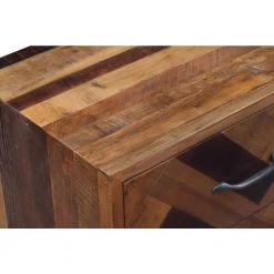 Benton Oak Wood 3-Drawer Natural Oak Single Nightstand (31 in. H x 20 in. W x 14 in. D) by Boraam -Boraam Sales Store natural oak boraam nightstands 18145 76 1000