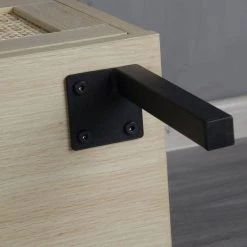 1-Drawer Natural Nightstand Side Table 18.90 in. W x 15.75 in. D x 22.24 in. H by Unbranded -Boraam Sales Store natural unbranded nightstands am908c 75 fa 1000