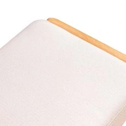 16.54 in. x 23.62 in.x 11.82 in. Natural Brown Solid Wood Shoe Bench, Beech Wood Storage Rack Organizer by Unbranded -Boraam Sales Store nature unbranded bedroom benches gm h 618 c3 1000