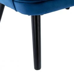 Navy High Back Accent Chair Comfortable Loveseat Fabric Padded Seat Modern High Back Arm-sofa by Unbranded 16 Navy High Back Accent Chair Comfortable Loveseat Fabric Padded Seat Modern High Back Arm-sofa by Unbranded -Boraam Sales Store navy unbranded accent chairs gm h 300 44 1000