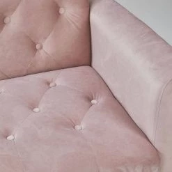 68.3 in. Width Pink Velvet Twin Size Convertible Sofa Bed With 2-Pillows by Unbranded -Boraam Sales Store pink unbranded sofa beds zq w90450491 fa 1000