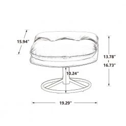 Purple Accent Chair TV Chair Living Room Chair Single Sofa with Ottoman by Unbranded -Boraam Sales Store purple unbranded accent chairs s621 chai purp 1d 1000