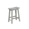 Sonoma Storm Gray Wire-Brush Saddle Counter Stool by Boraam -Boraam Sales Store storm gray wire brush boraam bar stools 75224 64 1000