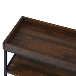 Walnut & black Kitchen Serving Cart and Islands, Rolling Cart with Storage by Unbranded 13 Walnut & black Kitchen Serving Cart and Islands, Rolling Cart with Storage by Unbranded -Boraam Sales Store walnut black unbranded kitchen carts aybszhd530 44 1000