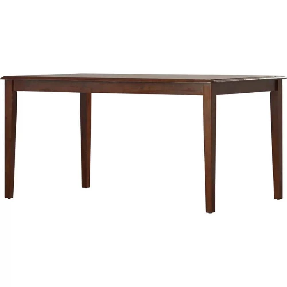 Shaker 36 in. Rectangular Dining Table Hardwood Top in Walnut by Boraam 7 Shaker 36 in. Rectangular Dining Table Hardwood Top in Walnut by Boraam - Image 5