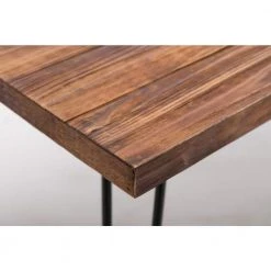 Leonard 48 in. W Weathered Brown Large Rectangle Wood 19.25 in. (H) Coffee Table by Boraam -Boraam Sales Store weathered brown boraam coffee tables 77021 c3 1000