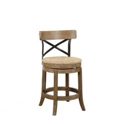 Myrtle 37.25 in. Wheat Wire-Brush Wood Frame Counter Height Bar Stool by Boraam -Boraam Sales Store wheat wire brush boraam bar stools 76924 c3 1000