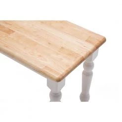 White Bench by Boraam 16 White Bench by Boraam -Boraam Sales Store white boraam dining benches 36369 1f 1000