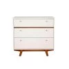 Dakota 3 Drawer White Small Chest (34 in. H x 36 in. W x 18 in. D) by Unbranded -Boraam Sales Store white unbranded chest of drawers 1974 04 64 1000