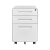 3-Drawer White Mobile Storage Filing Cabinet by Unbranded -Boraam Sales Store white unbranded file cabinets cuu931337 64 1000