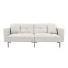 White Linen Convertible Folding Futon Sofa Bed by Unbranded -Boraam Sales Store white unbranded futons cuuu0377aaa 64 1000