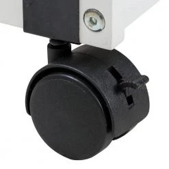 White Kitchen Islands with Storage Lockable Utility Kitchen Carts On Wheels with Countertop Drawer Open Shelves by Unbranded -Boraam Sales Store white unbranded kitchen islands k824 kitch whit 1d 1000