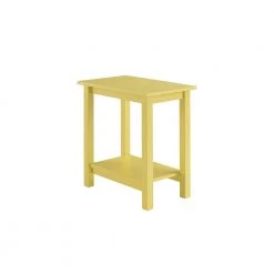 Landry Yellow Side Table by Boraam